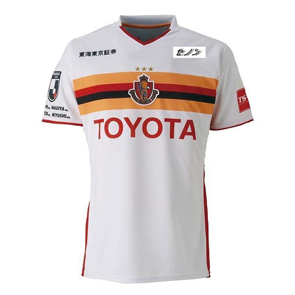 Tailandia Camiseta Nagoya Grampus 2ª Kit 2019 2020 Blanco